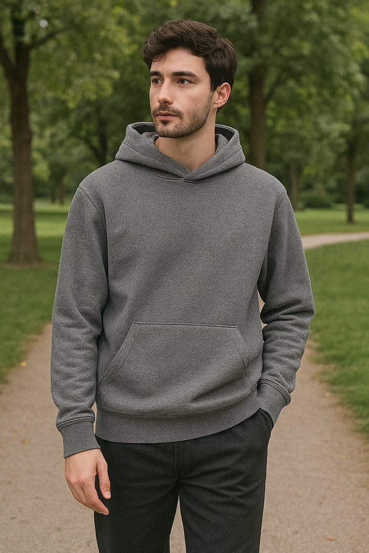 White Hooded Sweatshirt