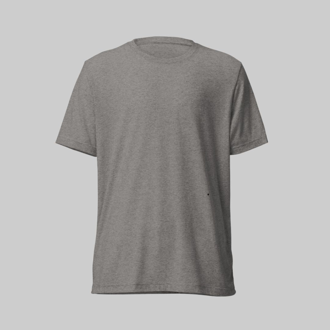 Camiseta Gris Jaspeado de Algodón - Elegancia y calidad en nuestra insignia. Descubre la perfección del algodón premium importado. Guatemala