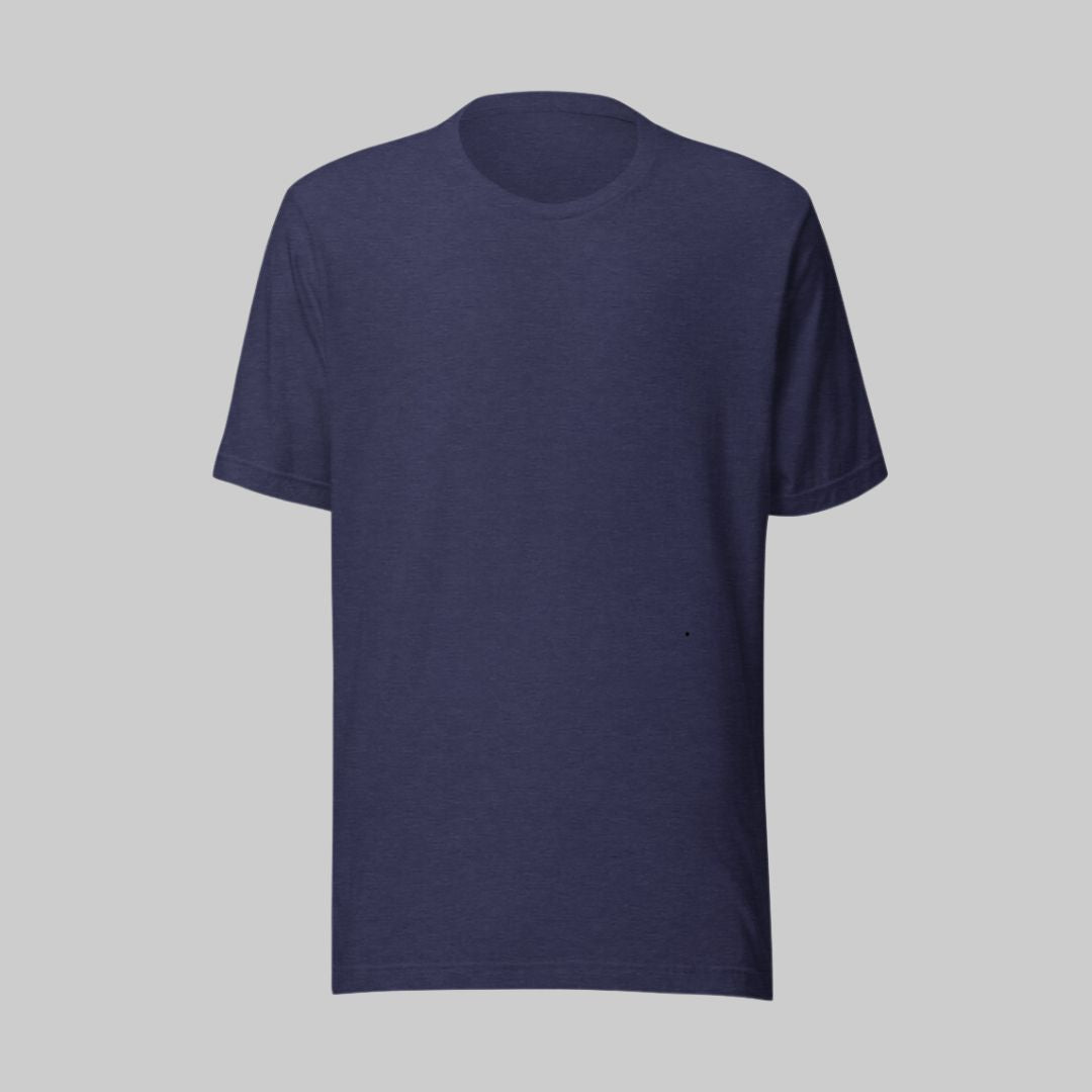 Camiseta Azul Jaspeado de Algodón - Elegancia y calidad en nuestra insignia. Descubre la perfección del algodón premium importado. Guatemala