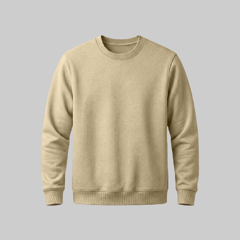 Sudadero Beige - tono uniforme HdT