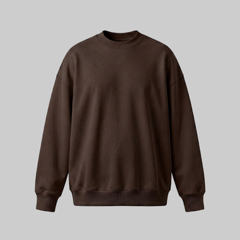 Sudadero Café Oversize