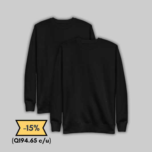 Sweatshirts Pack 2 Black