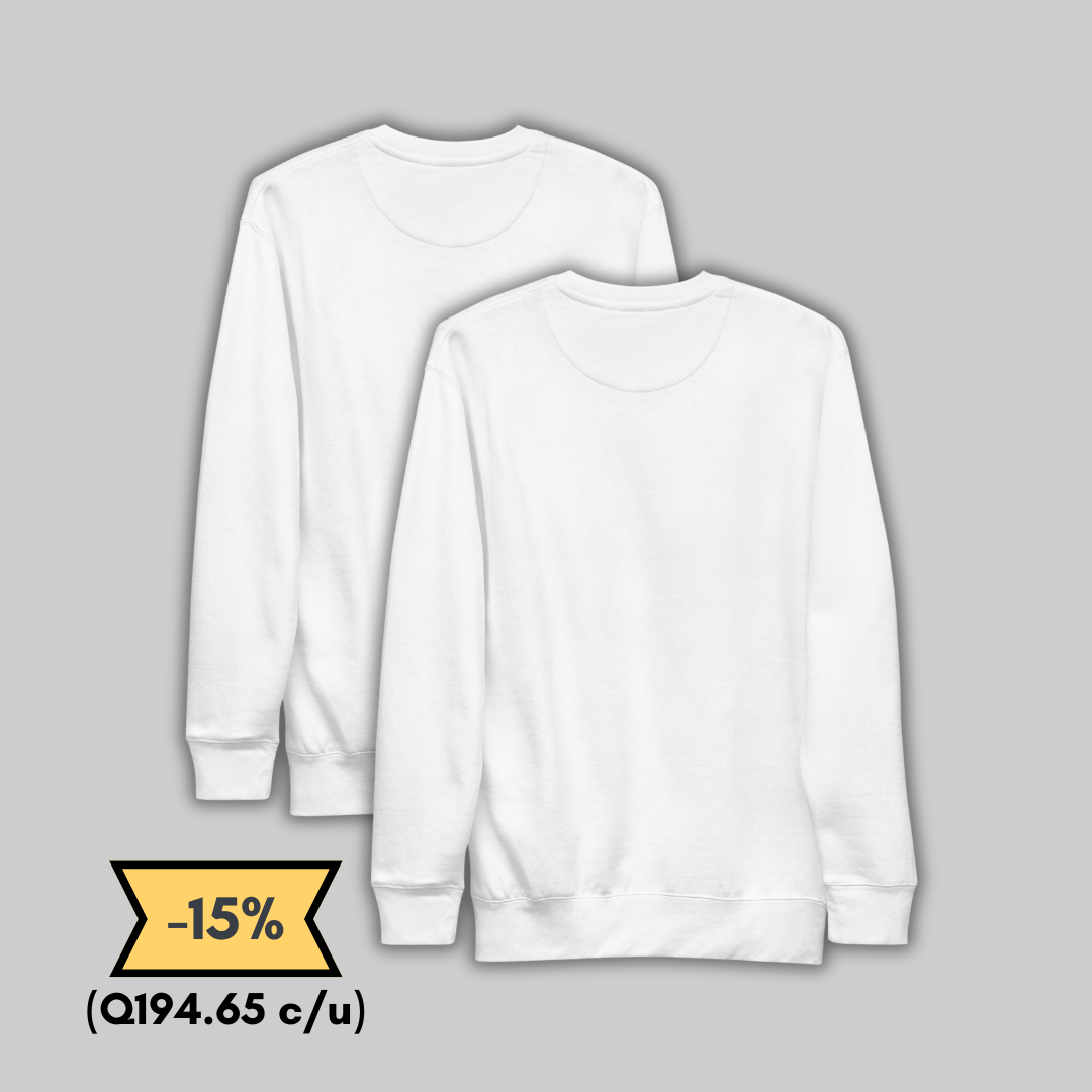 Sudaderas Pack 2 Blanco