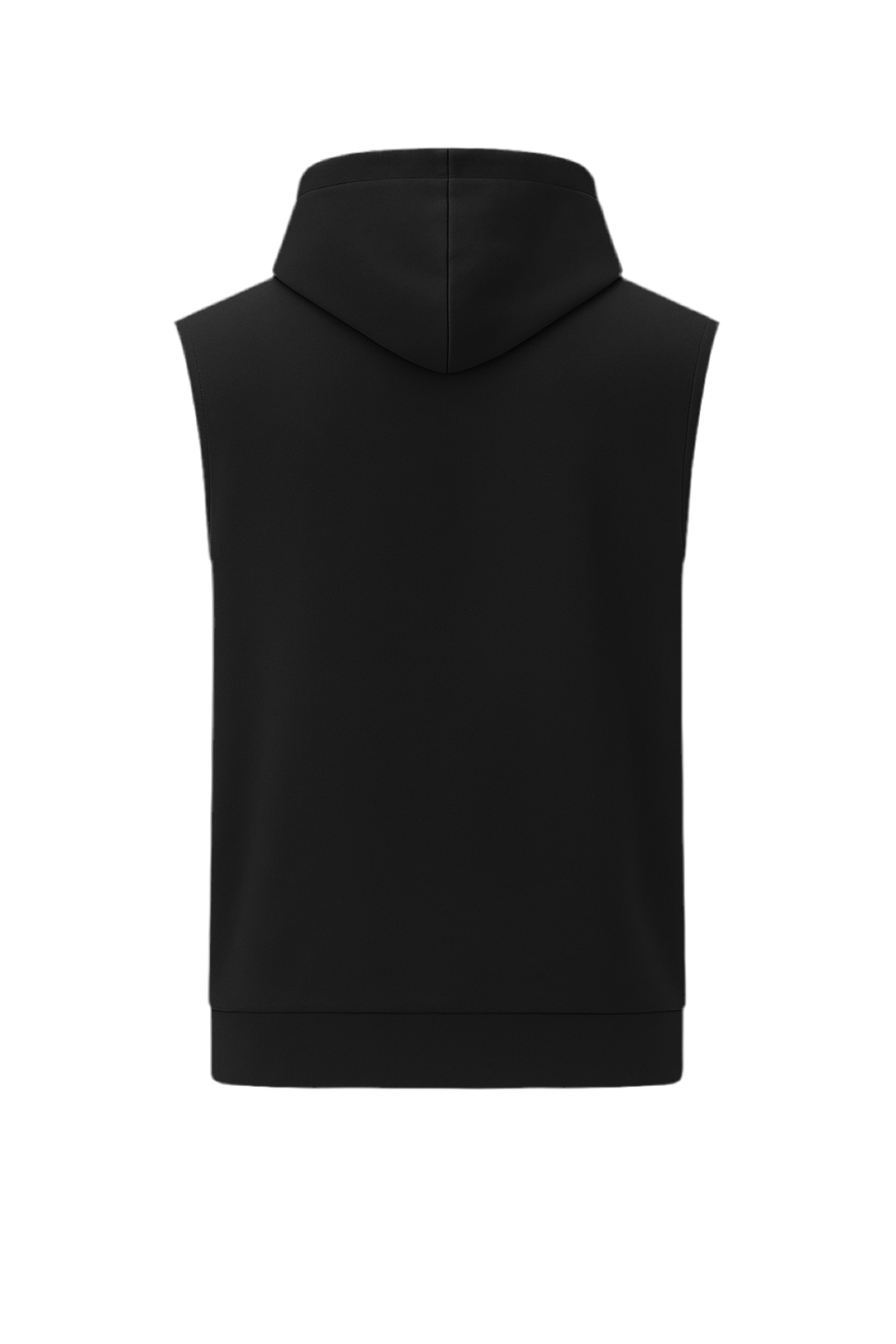 T-shirt noir sans manches