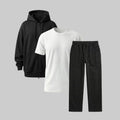 Set Hoodie Oversize con Zipper + Pants
