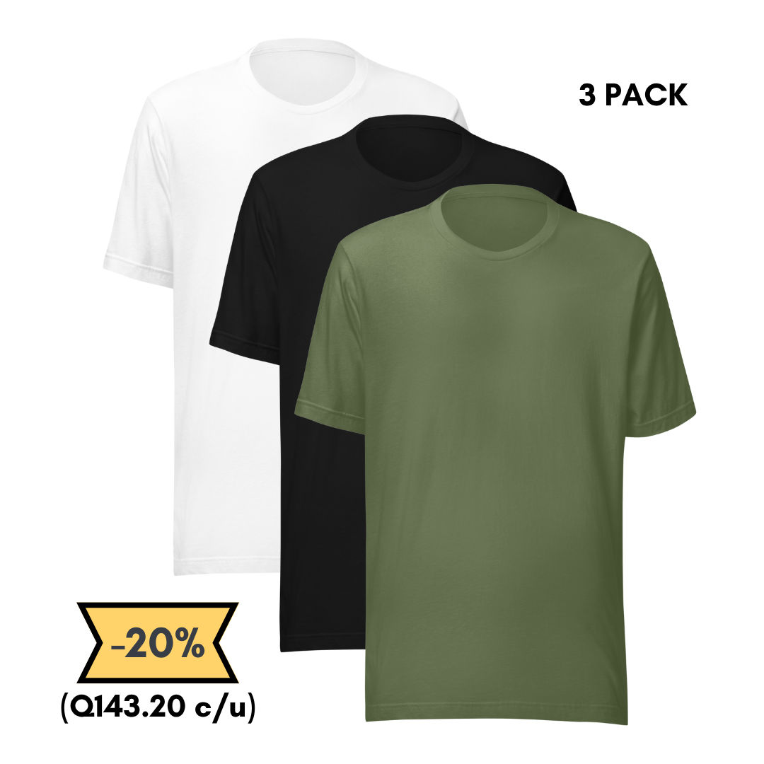 Playera Pack 3