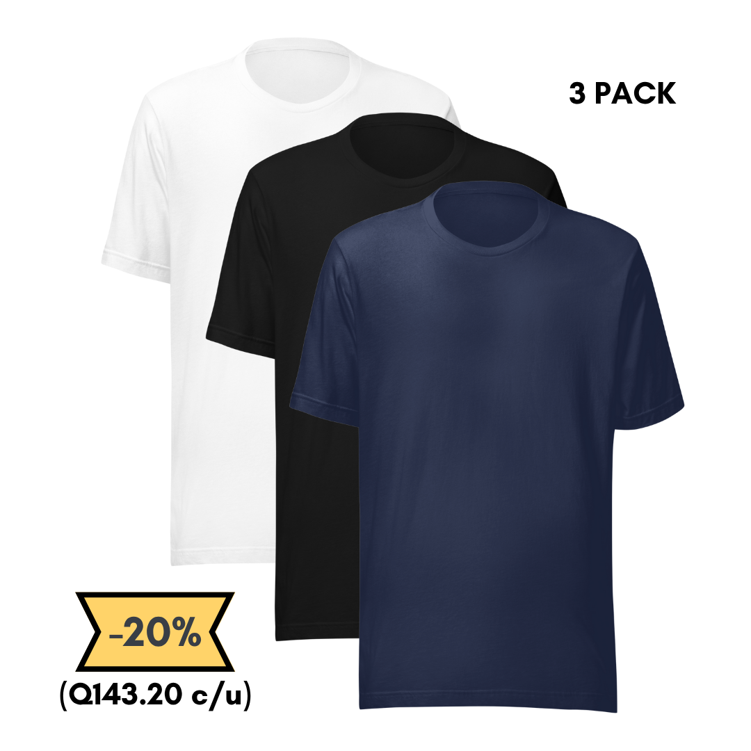 Playera Pack 3