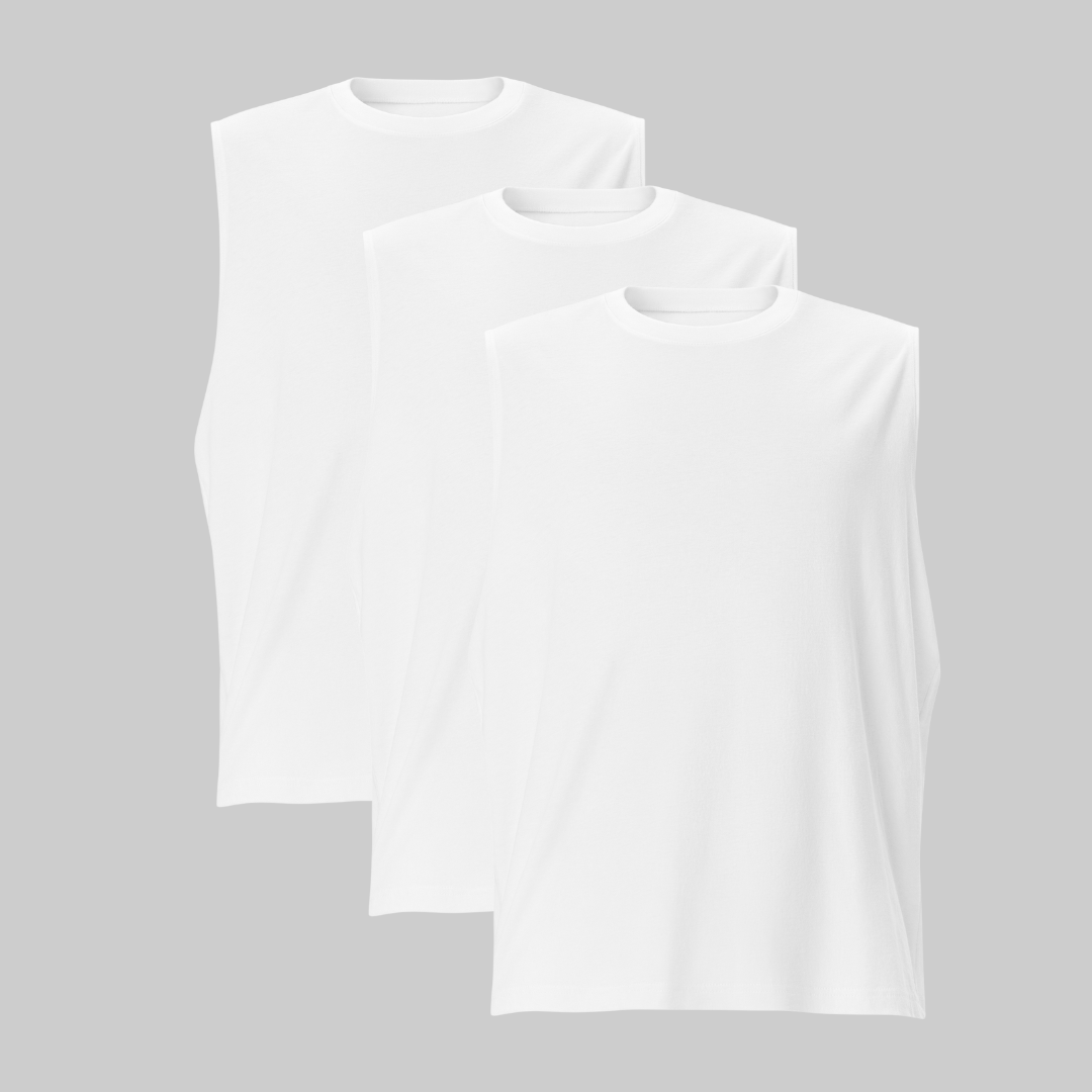Camiseta Sin Mangas 3 Pack