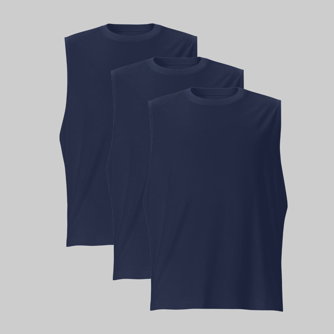 Camiseta Sin Mangas 3 Pack