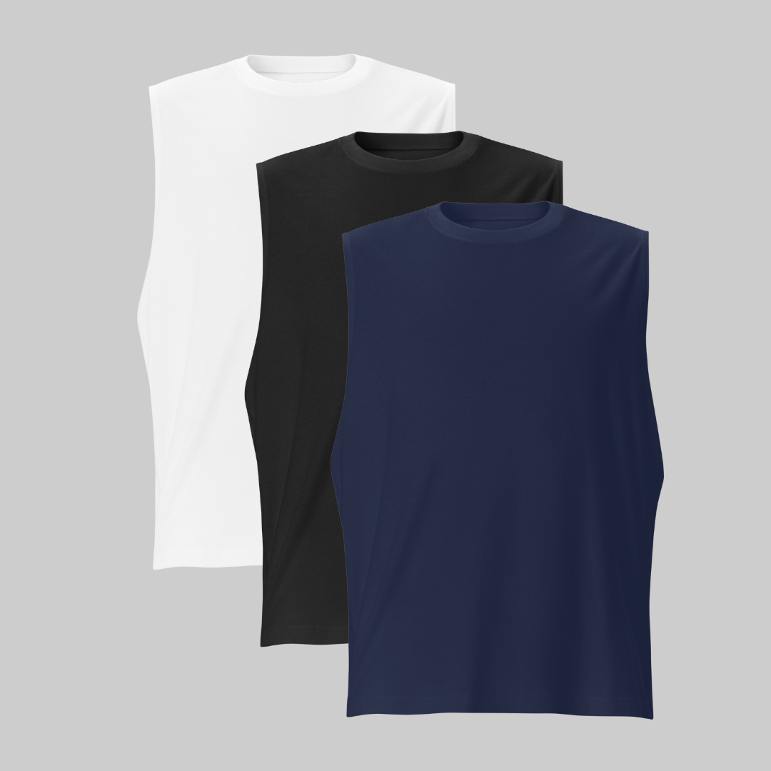 Camiseta Sin Mangas 3 Pack
