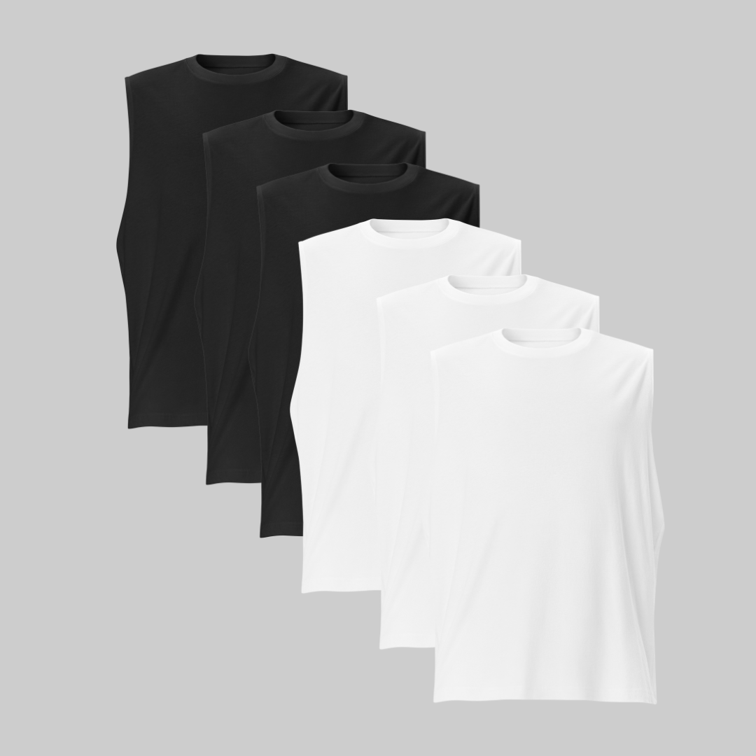 Camiseta Sin Mangas 6 Pack