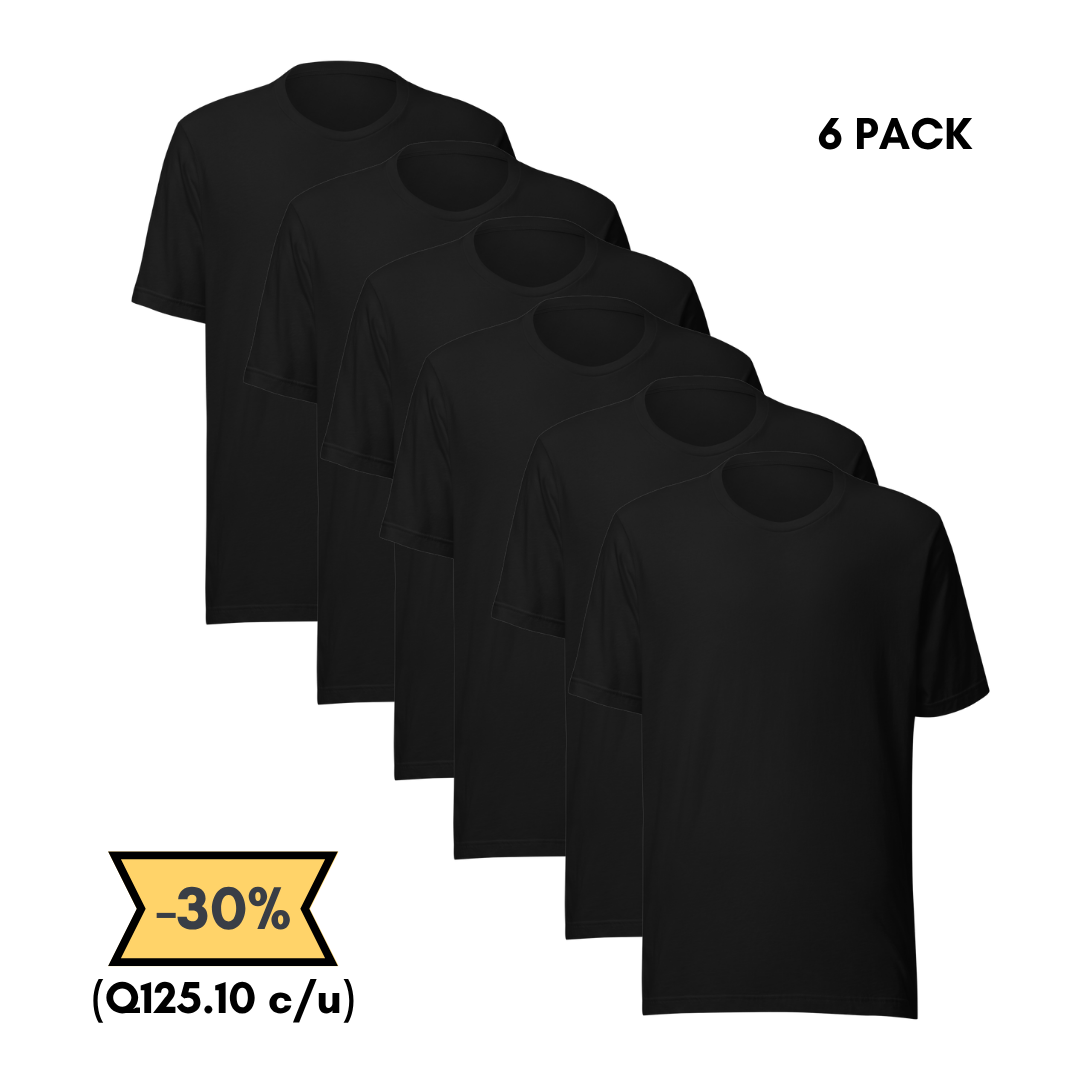 Playera Pack 6