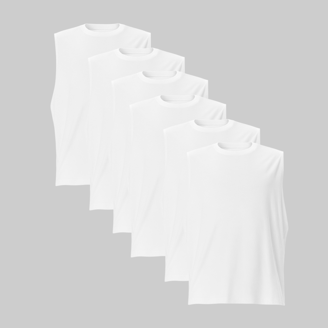 Camiseta Sin Mangas 6 Pack