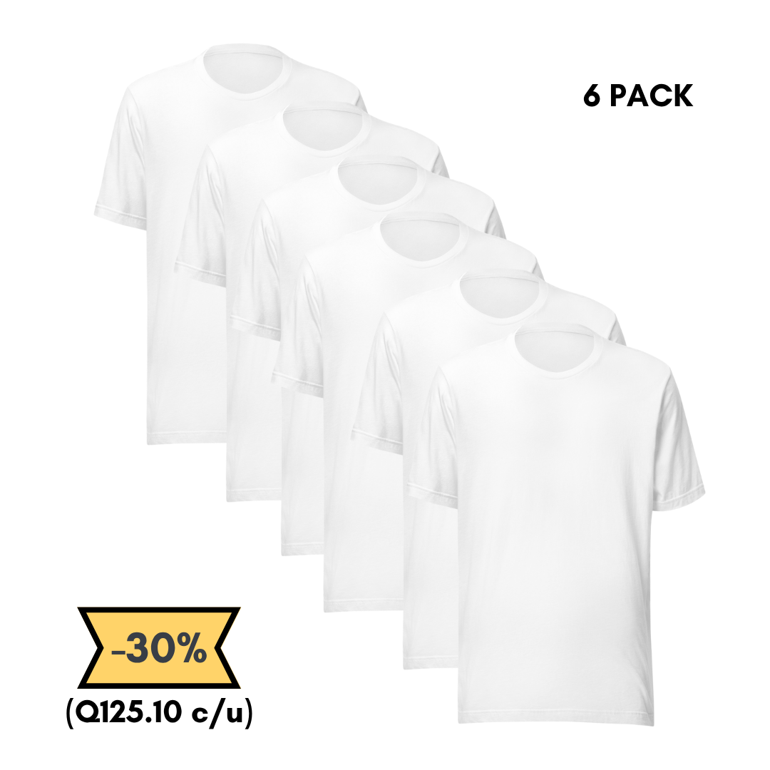 Playera Pack 6