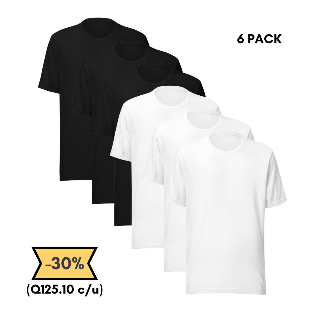 Playera Pack 6