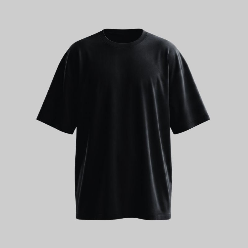 Playera Oversize Negra