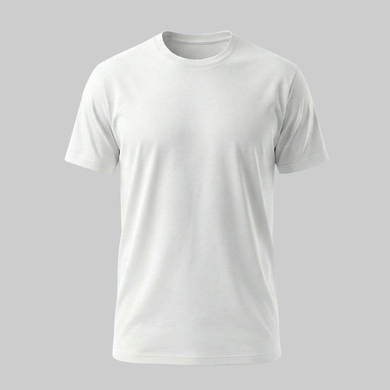T-shirt en coton blanc