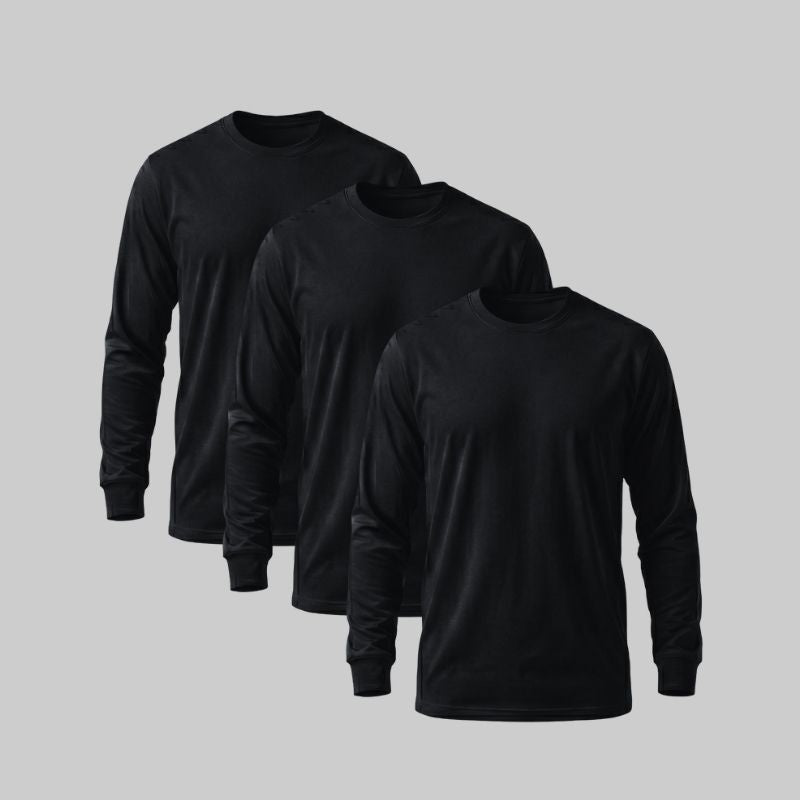 Black long sleeve t-shirt