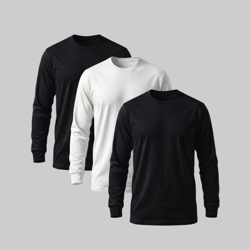Black long sleeve t-shirt