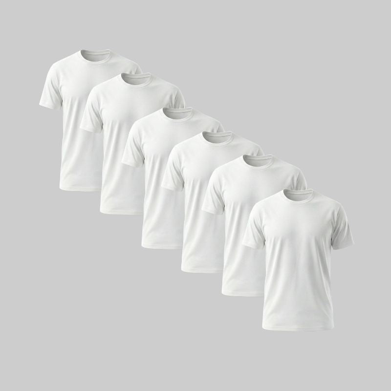 White V-neck T-shirt