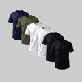 Playera con Corte Curvo Pack 6