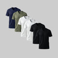 Playera Cuello V Pack 6