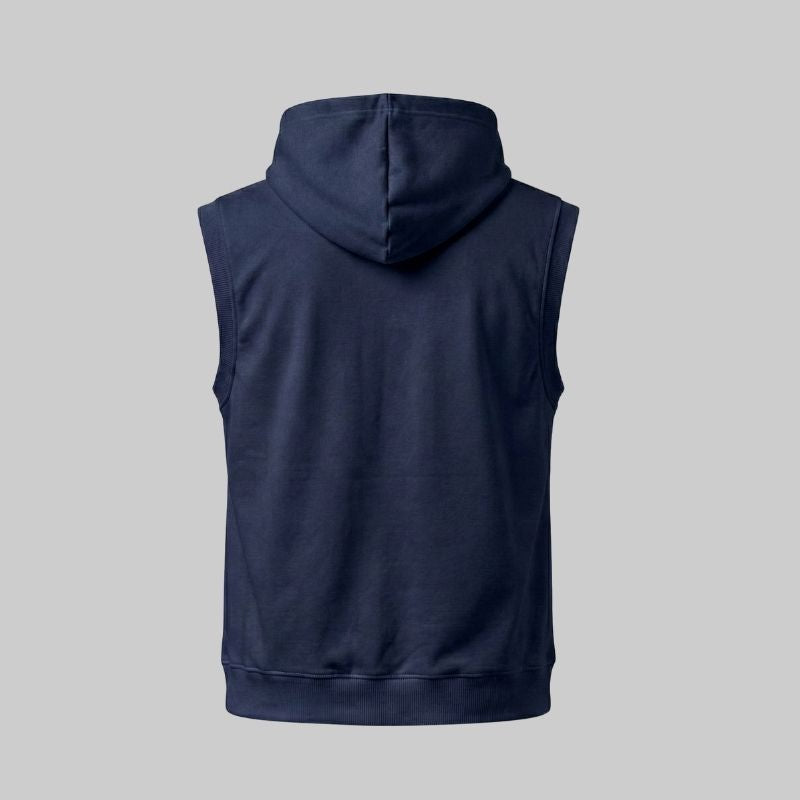 Black Sleeveless T-shirt