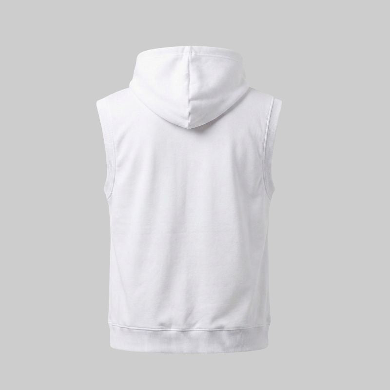 Black Sleeveless T-shirt