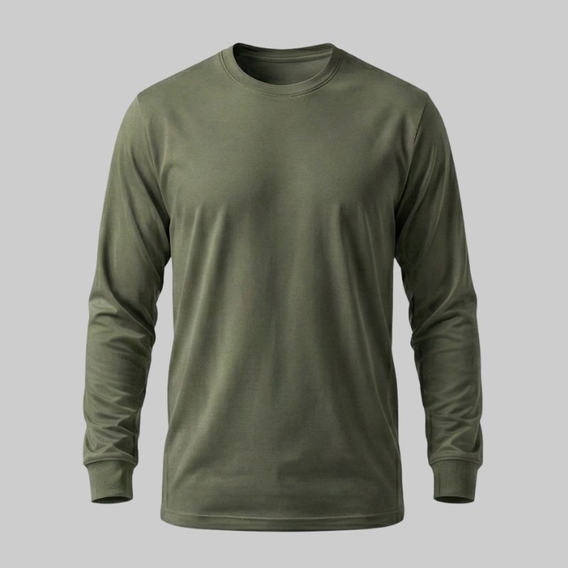 Green Long Sleeve T-Shirt