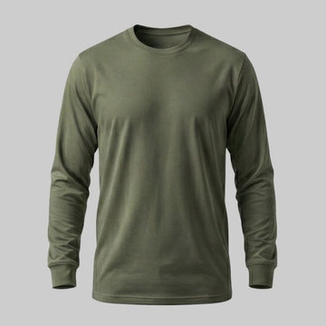 Playera manga larga Verde