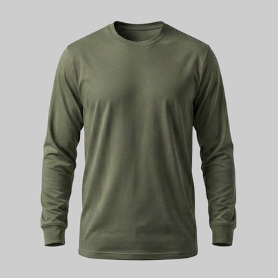 Playera manga larga Verde