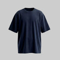 Playera Oversize Azul