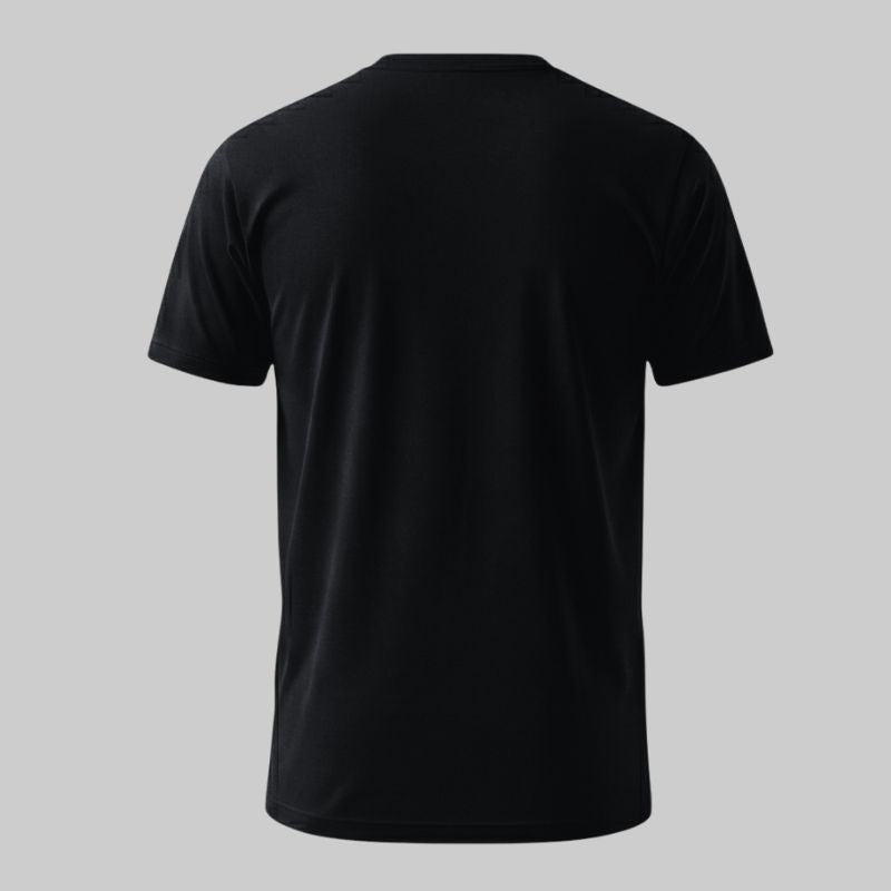 T-shirt en coton noir