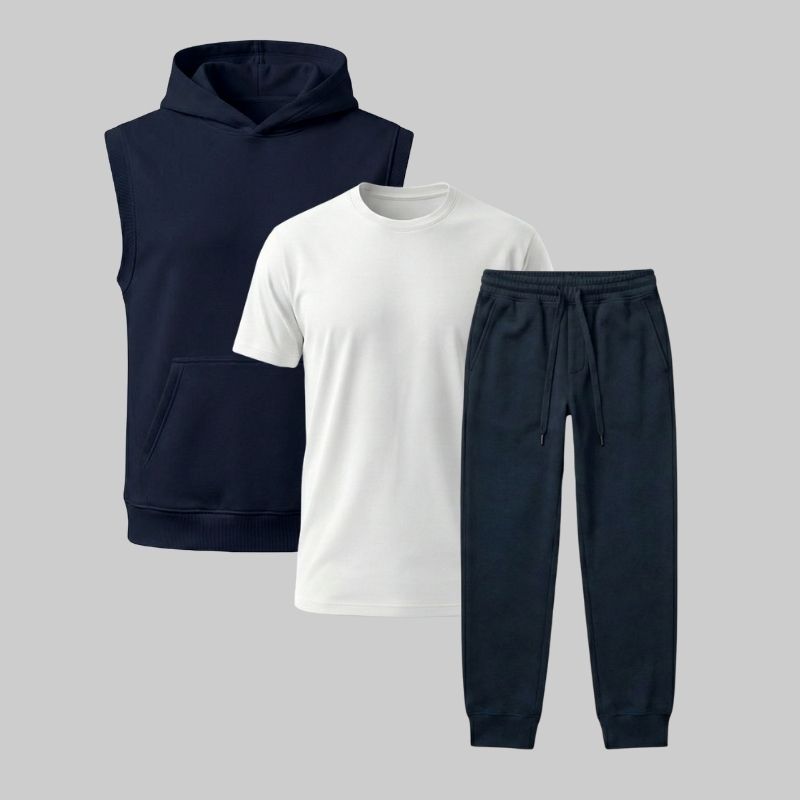 Set Sudadero sin Mangas + Jogger