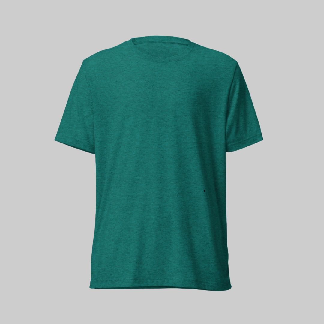 Camiseta Verde Jaspeado de Algodón - Elegancia y calidad en nuestra insignia. Descubre la perfección del algodón premium importado. Guatemala