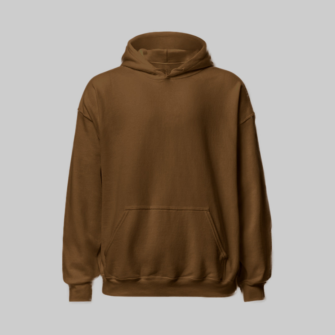 Brown Hooded Sweatshirt