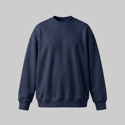 Sudadero Azul Oversize