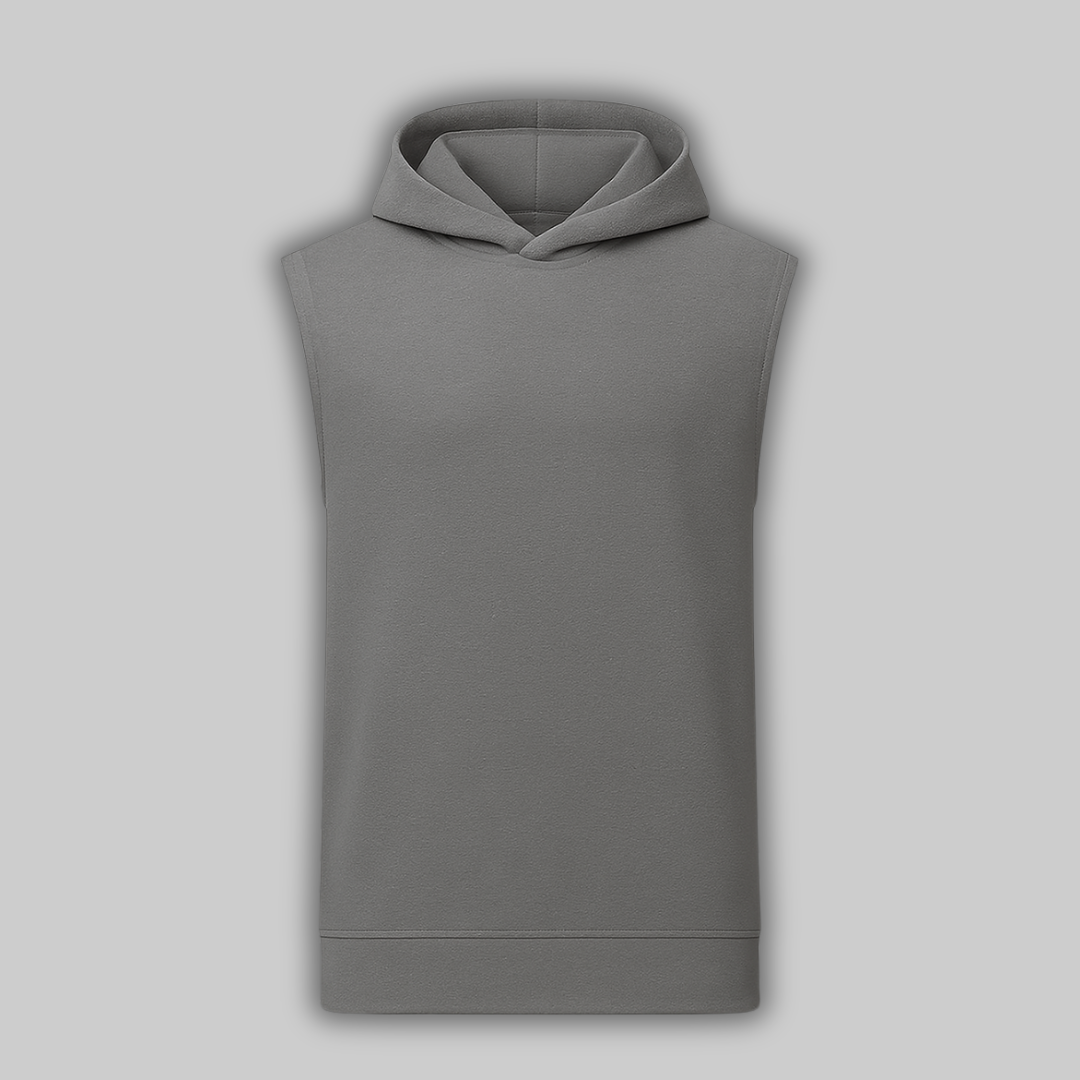 Black Sleeveless T-shirt