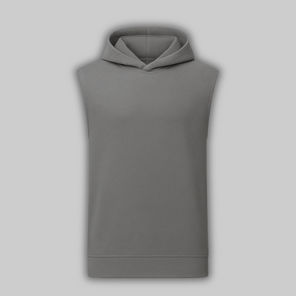 Black Sleeveless T-shirt