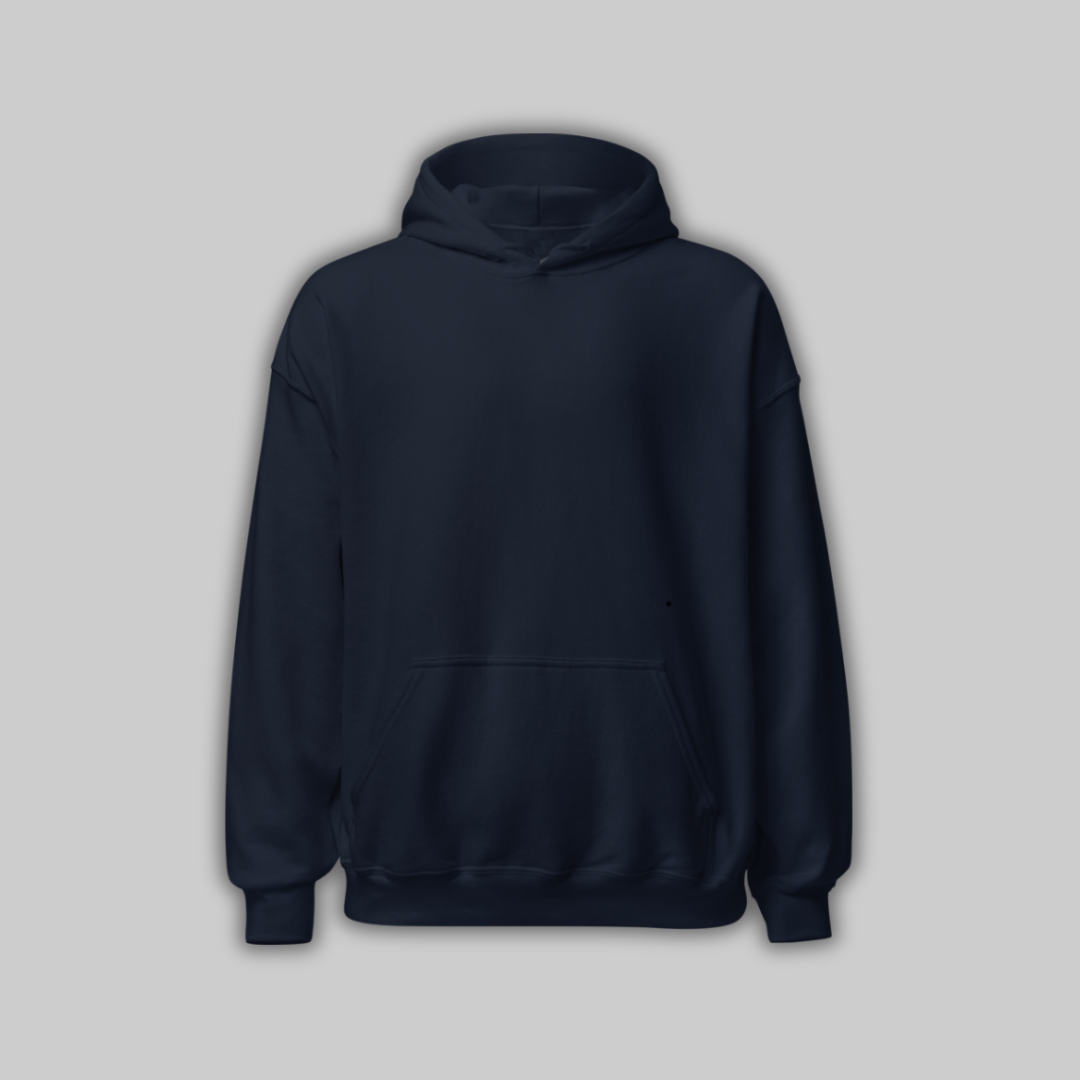 Sudadero con Capucha Azul
