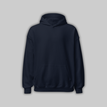 Blue Hooded Sweatshirt