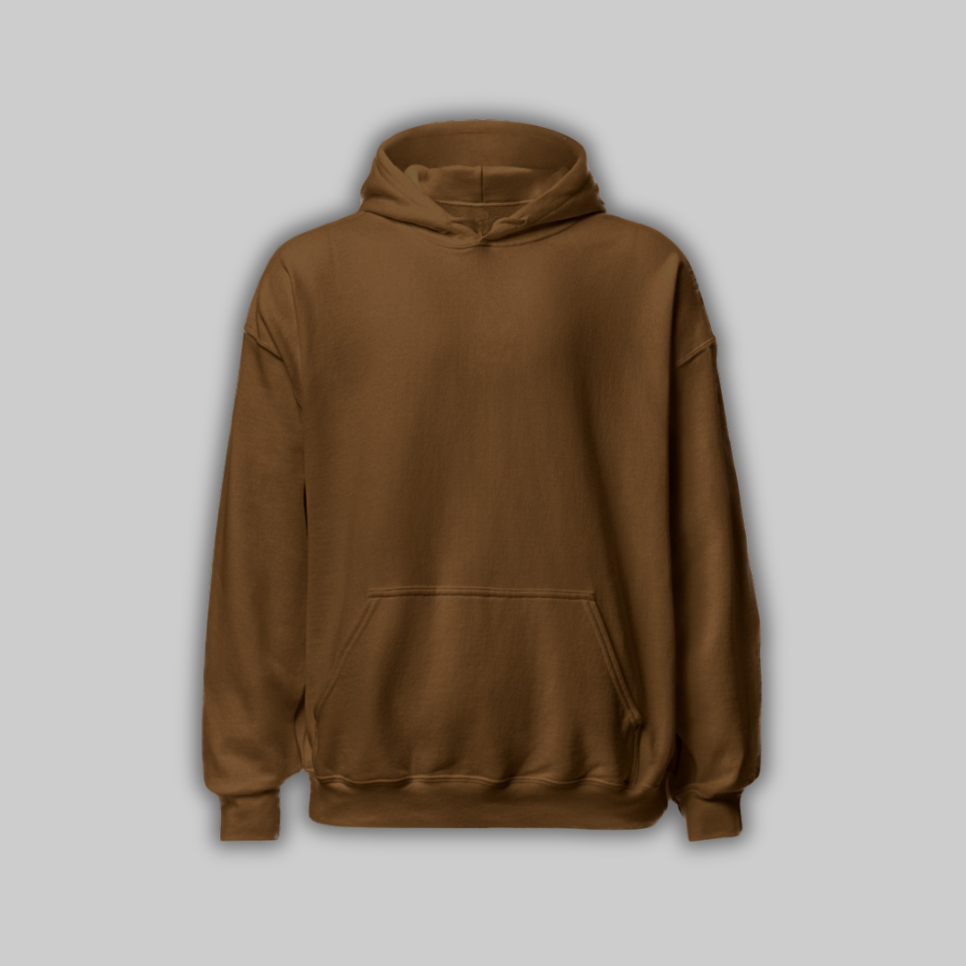 Brown Hooded Sweatshirt