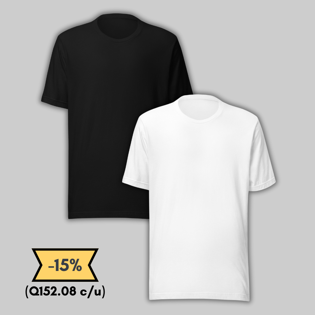 Cotton T-shirt Pack 2