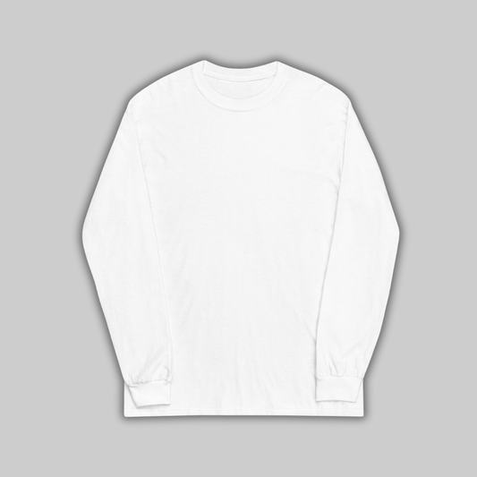 White long sleeve t-shirt