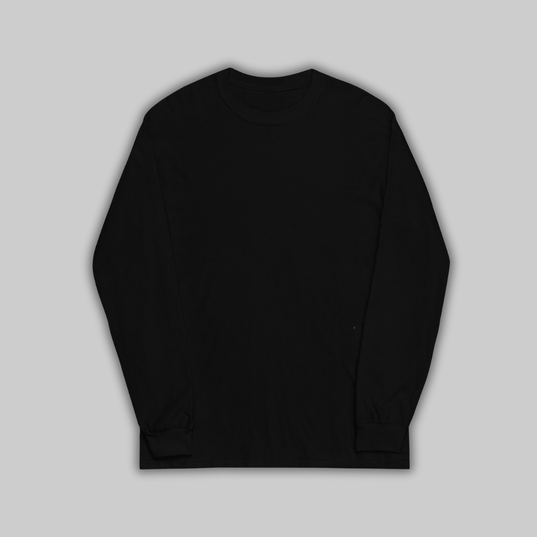 Black long sleeve t-shirt