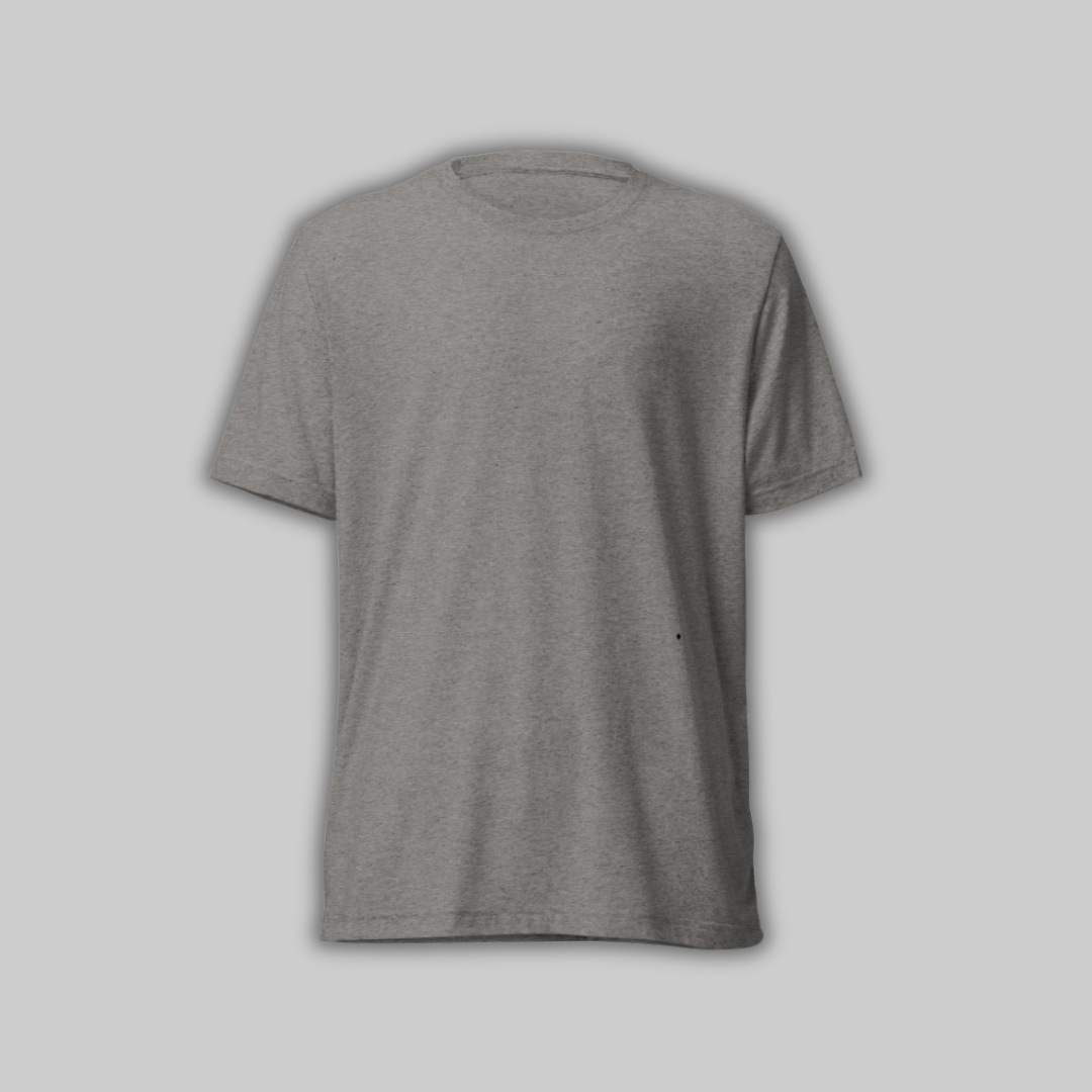 Gray Cotton T-shirt 