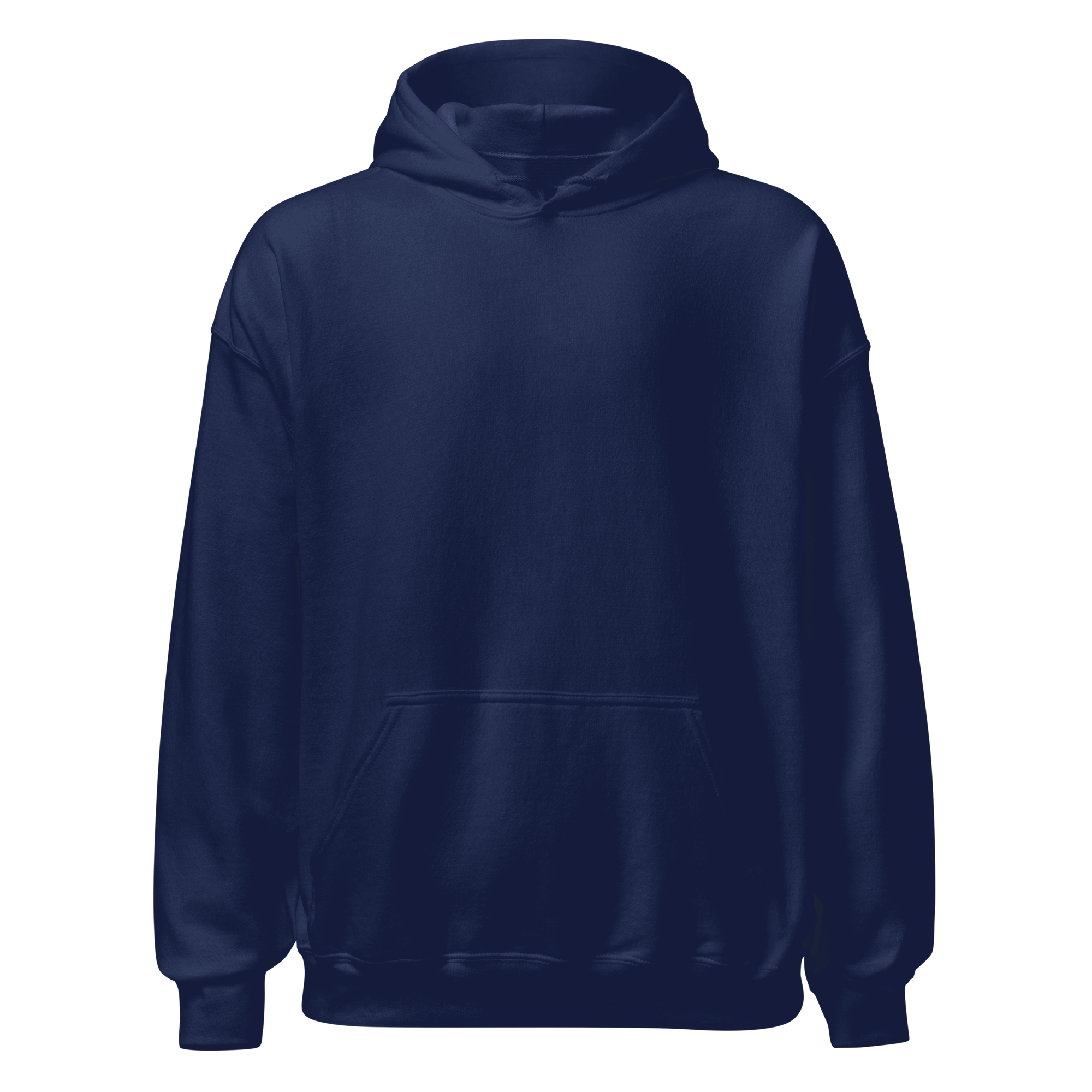 Blue Hooded Sweatshirt