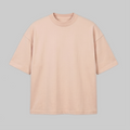 Playera Oversize Beige 300G