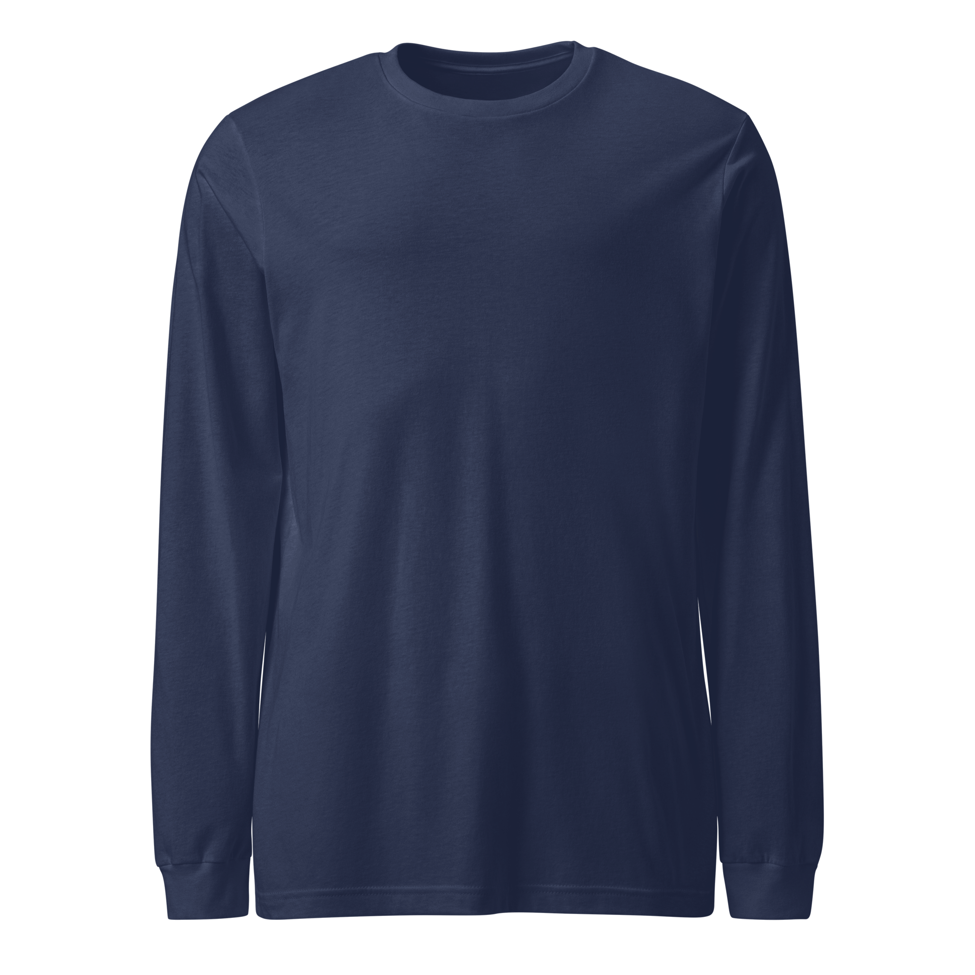 Playera manga larga Azul