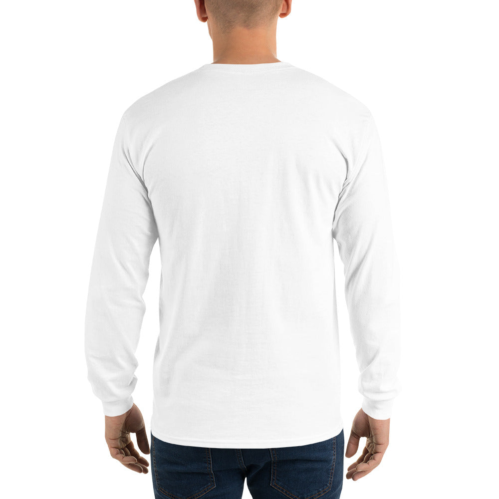 Camiseta de Manga Larga para Hombre en Blanco: Estilo y Comodidad en una Prenda Esencial. Camiseta blanca manga larga Pack 3